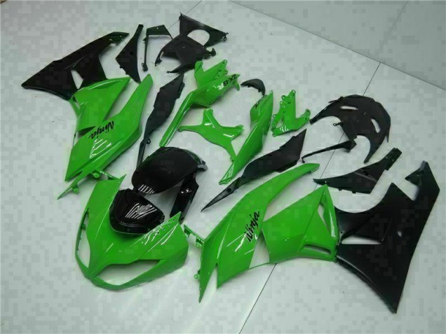 Carénage Moto Kawasaki ZX6R 09-12 - Noir Vert Carénage Moto Kawasaki ZX6R 09-12 - Noir Vert