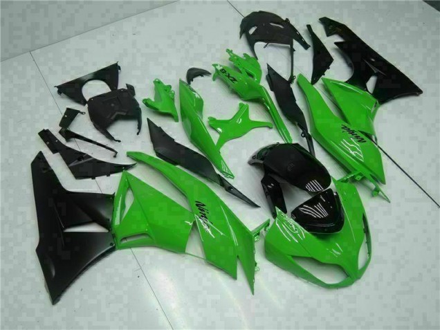 Carénage Moto Kawasaki ZX6R 09-12 - Noir Vert Carénage Moto Kawasaki ZX6R 09-12 - Noir Vert