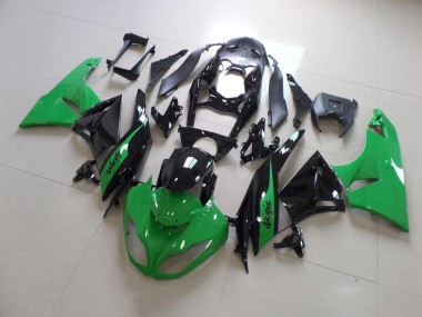 Carénage Moto Kawasaki ZX6R 09-12 - Vert et Noir