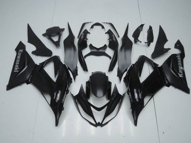 Carénage Moto Kawasaki ZX6R 13-18 - Noir Mat