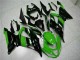 Carénage Moto Kawasaki ZX6R 13-18 - Noir Vert Carénage Moto Kawasaki ZX6R 13-18 - Noir Vert