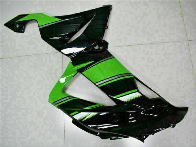 Carénage Moto Kawasaki ZX6R 13-18 - Noir Vert Carénage Moto Kawasaki ZX6R 13-18 - Noir Vert