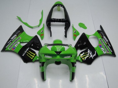 Carénage Moto Kawasaki ZX6R 98-99 - Vert Monster