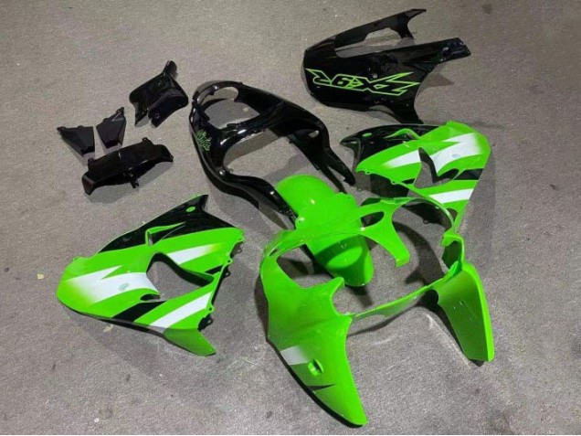 Carénage Moto Kawasaki ZX9R 00-01 - Vert Noir Brillant Carénage Moto Kawasaki ZX9R 00-01 - Vert Noir Brillant