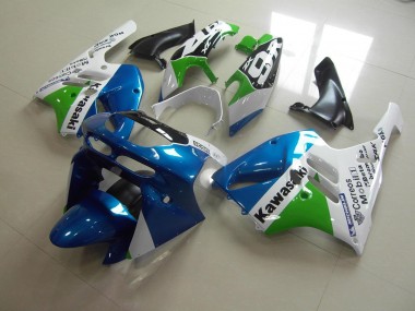 Carénage Moto Kawasaki ZX9R 94-97 - Light Bleu Blanc