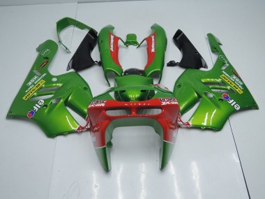 Carénage Moto Kawasaki ZX9R 94-97 - Vert Rouge