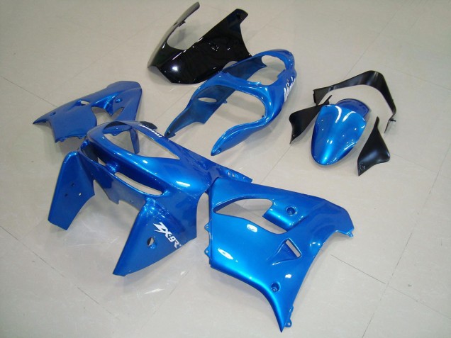 Carénage Moto Kawasaki ZX9R 98-99 - Bleu Noir Carénage Moto Kawasaki ZX9R 98-99 - Bleu Noir