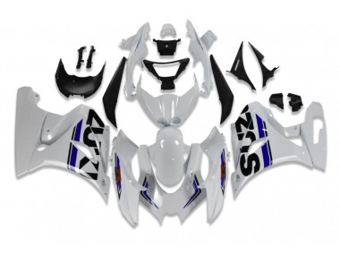 Carénage Moto Suzuki GSXR 1000 17-23 - Blanc Bleu