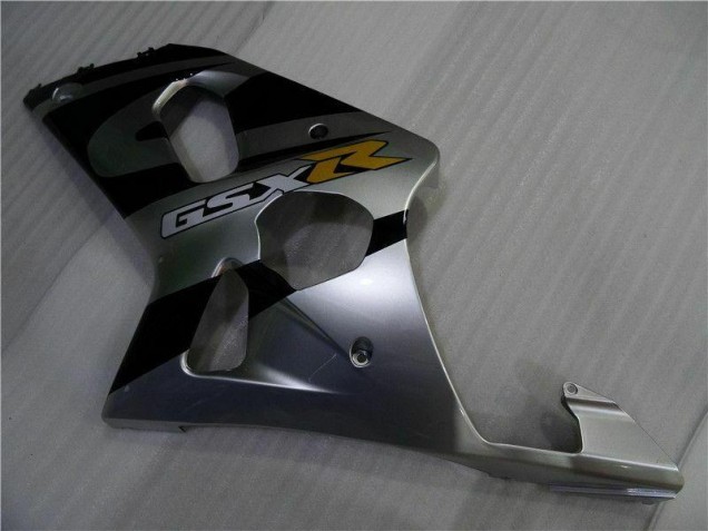 Carénage Moto Suzuki GSXR 1000 K1 00-02 - Argent Noir Carénage Moto Suzuki GSXR 1000 K1 00-02 - Argent Noir