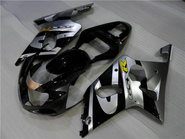 Carénage Moto Suzuki GSXR 1000 K1 00-02 - Argent Noir Carénage Moto Suzuki GSXR 1000 K1 00-02 - Argent Noir