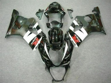 Carénage Moto Suzuki GSXR 1000 K3 03-04 - Blanc Noir