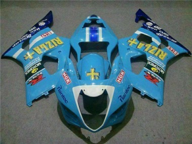 Carénage Moto Suzuki GSXR 1000 K3 03-04 - Bleu