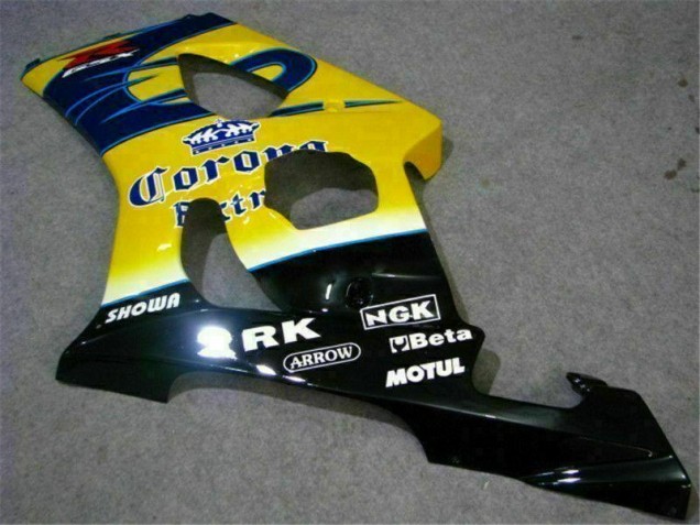 Carénage Moto Suzuki GSXR 1000 K3 03-04 - Jaune Bleu