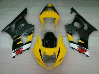 Carénage Moto Suzuki GSXR 1000 K3 03-04 - Jaune Noir