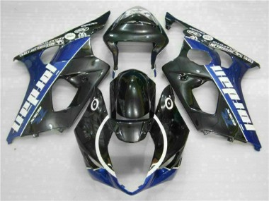Carénage Moto Suzuki GSXR 1000 K3 03-04 - Noir Bleu
