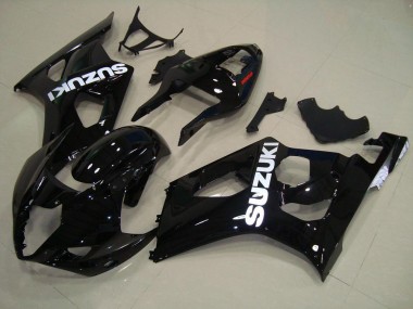 Carénage Moto Suzuki GSXR 1000 K3 03-04 - Noir Brillant