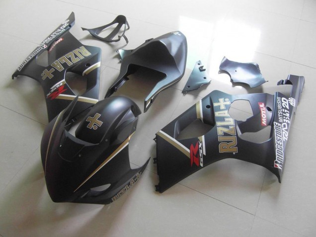 Carénage Moto Suzuki GSXR 1000 K3 03-04 - Noir Mat Rizla Courses Carénage Moto Suzuki GSXR 1000 K3 03-04 - Noir Mat Rizla Courses