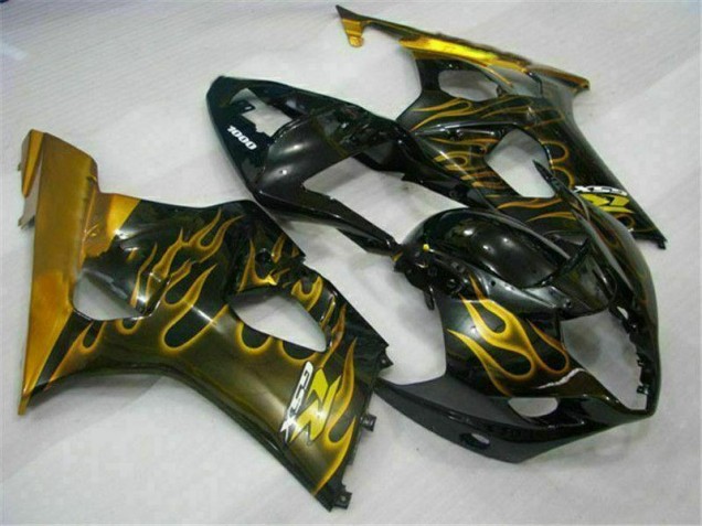 Carénage Moto Suzuki GSXR 1000 K3 03-04 - Or Noir Carénage Moto Suzuki GSXR 1000 K3 03-04 - Or Noir