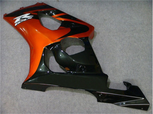 Carénage Moto Suzuki GSXR 1000 K3 03-04 - Orange Noir