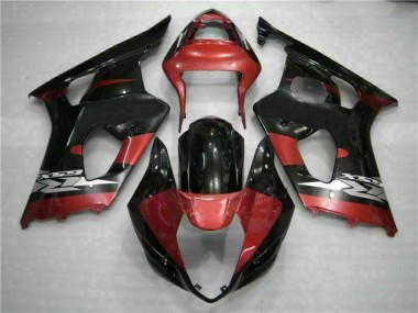 Carénage Moto Suzuki GSXR 1000 K3 03-04 - Rouge Noir