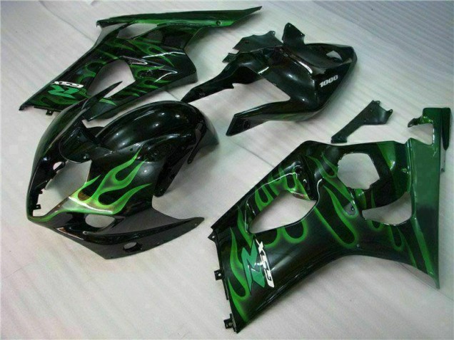 Carénage Moto Suzuki GSXR 1000 K3 03-04 - Vert Noir Carénage Moto Suzuki GSXR 1000 K3 03-04 - Vert Noir