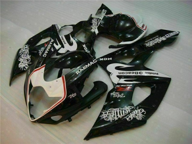 Carénage Moto Suzuki GSXR 1000 K5 05-06 - Blanc Noir Carénage Moto Suzuki GSXR 1000 K5 05-06 - Blanc Noir