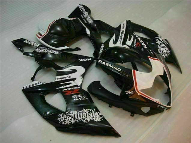 Carénage Moto Suzuki GSXR 1000 K5 05-06 - Blanc Noir Carénage Moto Suzuki GSXR 1000 K5 05-06 - Blanc Noir