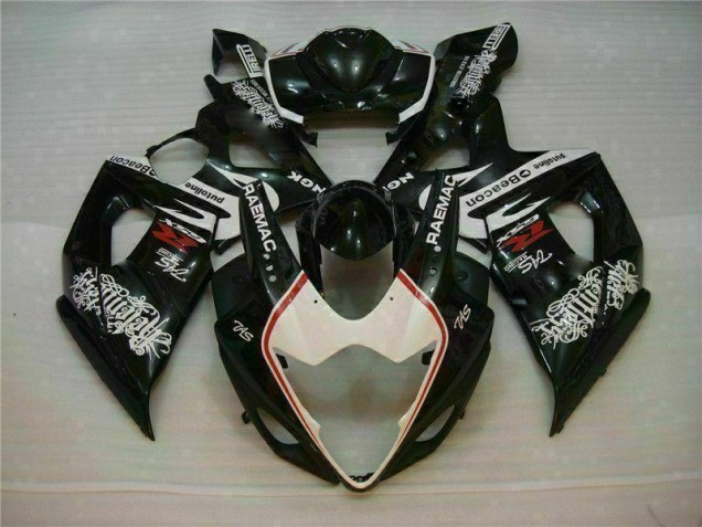 Carénage Moto Suzuki GSXR 1000 K5 05-06 - Blanc Noir Carénage Moto Suzuki GSXR 1000 K5 05-06 - Blanc Noir