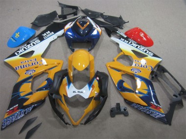 Carénage Moto Suzuki GSXR 1000 K5 05-06 - Jaune Bleu Corona Extra