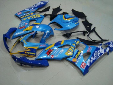 Carénage Moto Suzuki GSXR 1000 K5 05-06 - Light Bleu Rizla