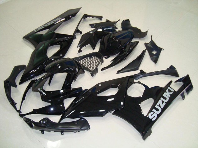 Carénage Moto Suzuki GSXR 1000 K5 05-06 - Noir Argent Décalque Carénage Moto Suzuki GSXR 1000 K5 05-06 - Noir Argent Décalque