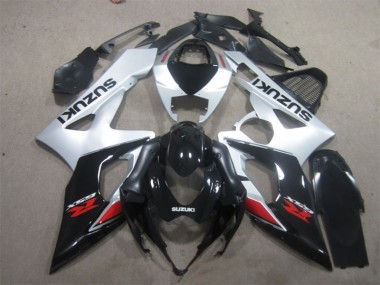 Carénage Moto Suzuki GSXR 1000 K5 05-06 - Noir Blanc