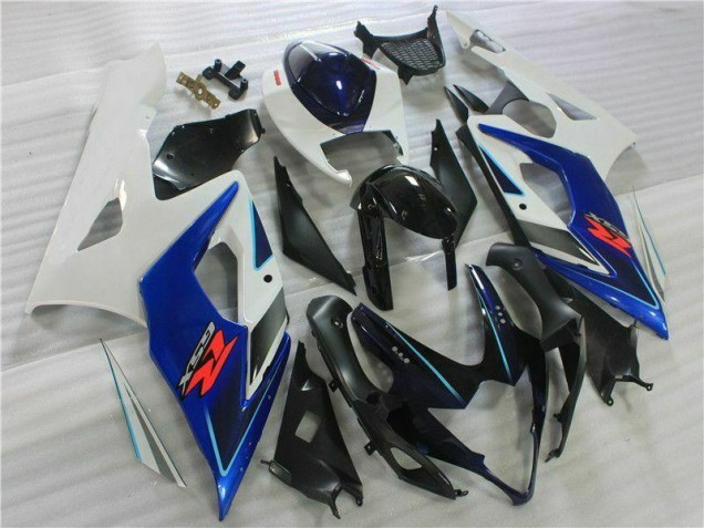 Carénage Moto Suzuki GSXR 1000 K5 05-06 - Noir Bleu Blanc Carénage Moto Suzuki GSXR 1000 K5 05-06 - Noir Bleu Blanc