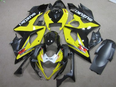 Carénage Moto Suzuki GSXR 1000 K5 05-06 - Noir Jaune