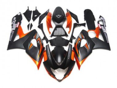 Carénage Moto Suzuki GSXR 1000 K5 05-06 - Noir Orange