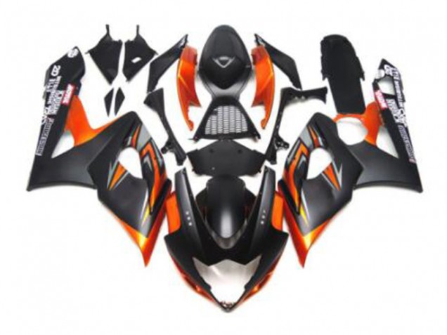 Carénage Moto Suzuki GSXR 1000 K5 05-06 - Noir Orange Carénage Moto Suzuki GSXR 1000 K5 05-06 - Noir Orange