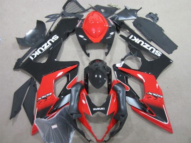 Carénage Moto Suzuki GSXR 1000 K5 05-06 - Noir Rouge