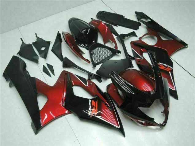 Carénage Moto Suzuki GSXR 1000 K5 05-06 - Rouge Noir Carénage Moto Suzuki GSXR 1000 K5 05-06 - Rouge Noir