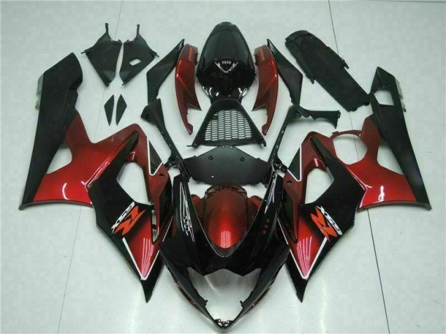 Carénage Moto Suzuki GSXR 1000 K5 05-06 - Rouge Noir Carénage Moto Suzuki GSXR 1000 K5 05-06 - Rouge Noir