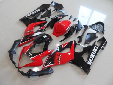 Carénage Moto Suzuki GSXR 1000 K5 05-06 - Rouge Noir Style OEM