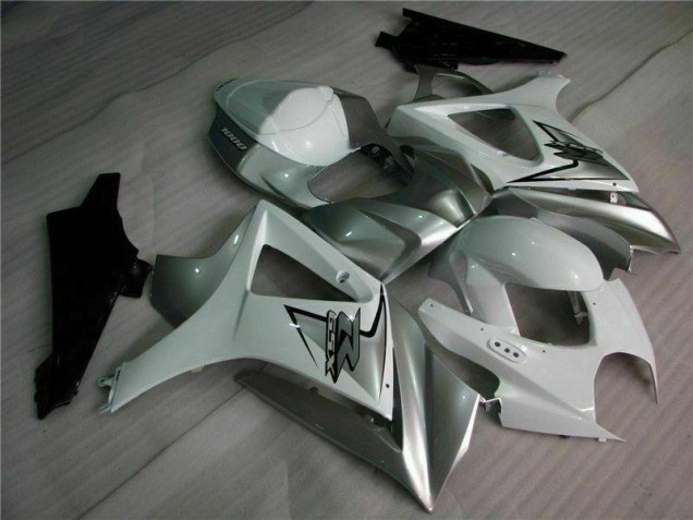 Carénage Moto Suzuki GSXR 1000 K7 07-08 - Argent Blanc Carénage Moto Suzuki GSXR 1000 K7 07-08 - Argent Blanc