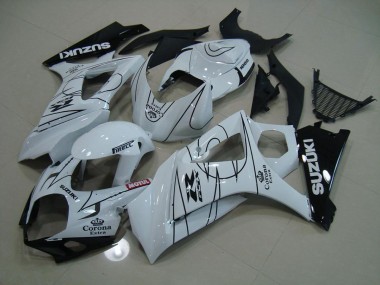 Carénage Moto Suzuki GSXR 1000 K7 07-08 - Blanc Corona