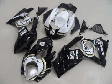 Carénage Moto Suzuki GSXR 1000 K7 07-08 - Noir Lucky Strike