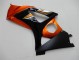 Carénage Moto Suzuki GSXR 1000 K7 07-08 - Orange Noir Carénage Moto Suzuki GSXR 1000 K7 07-08 - Orange Noir