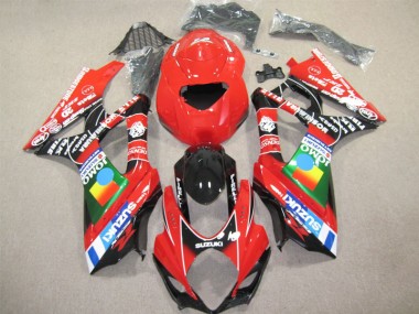 Carénage Moto Suzuki GSXR 1000 K7 07-08 - Rouge Noir