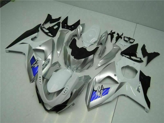 Carénage Moto Suzuki GSXR 1000 K9 09-16 - Argent Blanc
