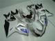 Carénage Moto Suzuki GSXR 1000 K9 09-16 - Argent Blanc