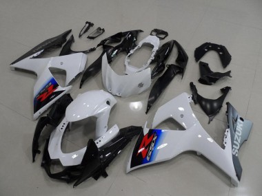 Carénage Moto Suzuki GSXR 1000 K9 09-16 - Blanc Argent