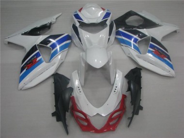 Carénage Moto Suzuki GSXR 1000 K9 09-16 - Blanc Bleu