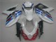 Carénage Moto Suzuki GSXR 1000 K9 09-16 - Blanc Bleu